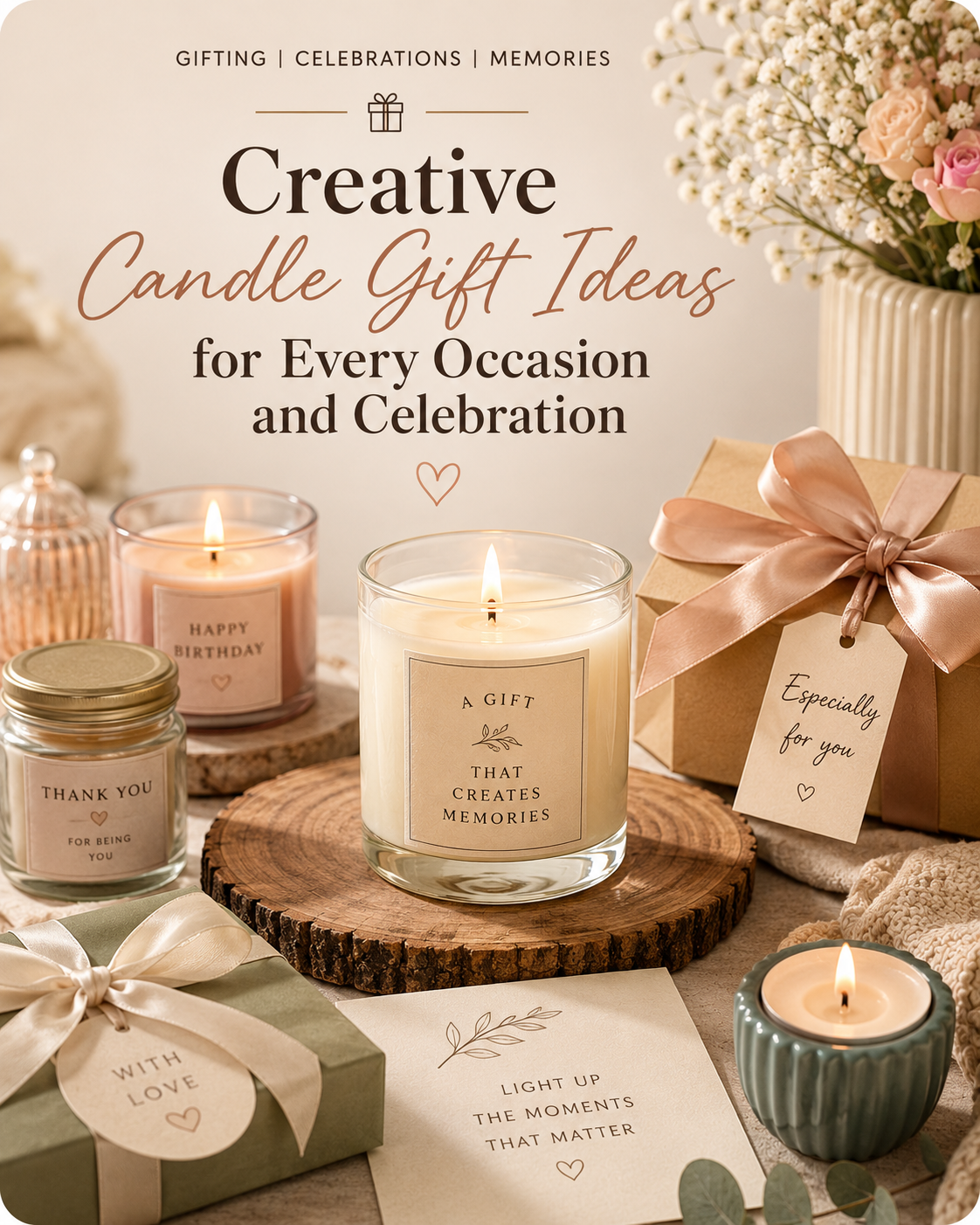 Creative Candle Gift Ideas for Every Occasion and Celebration
