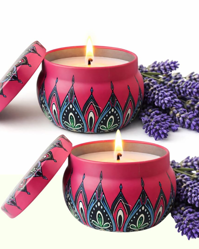 Lavender Scented Candles for home decoration