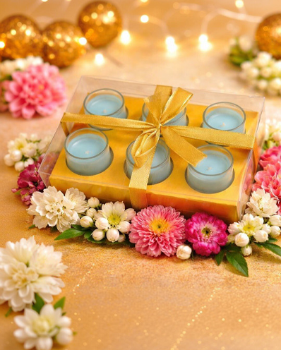 Blue Jar Candle
