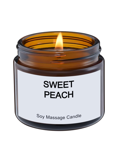 Massage Candle - Soy Base + Hemp Seed Oil - Body Lotion Oil Candle